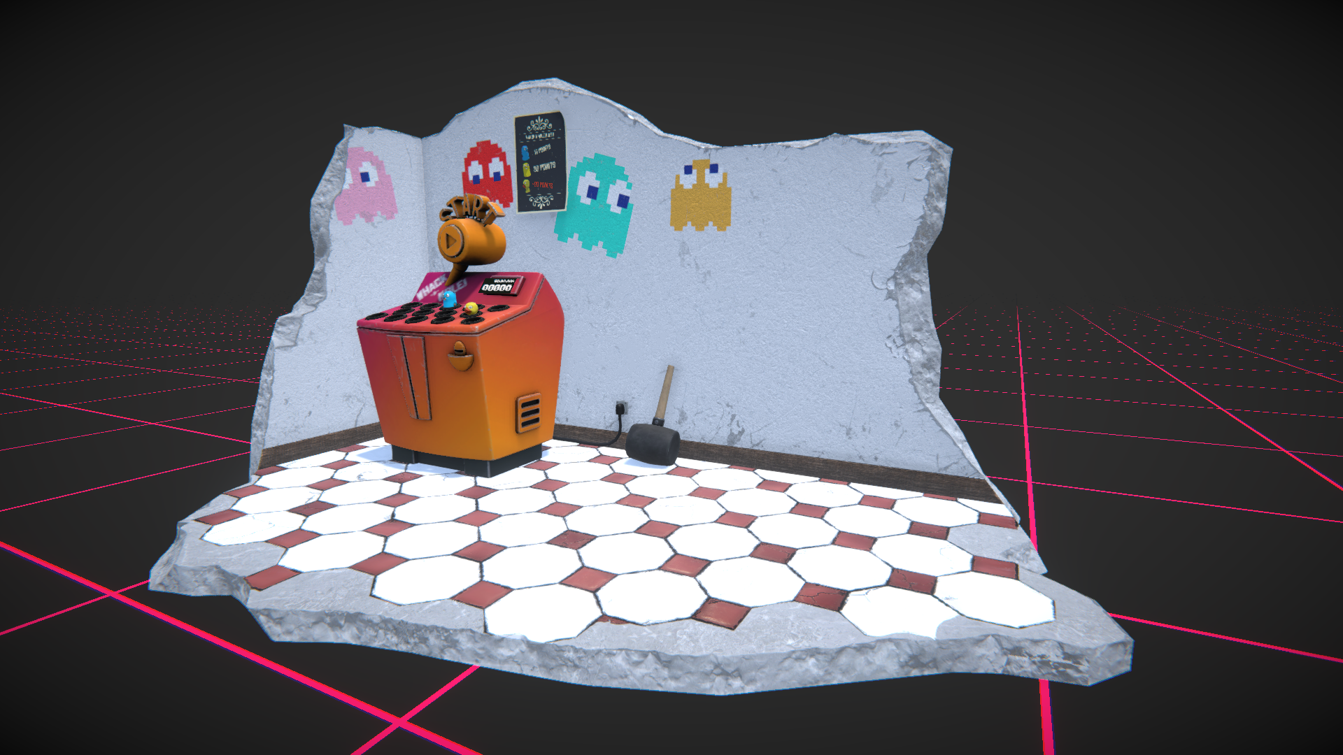 Whack a Mole VR gameplay image 1